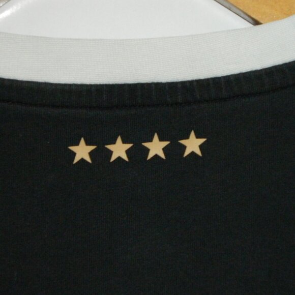 Adidas Men’s Black Soccer T-Shirt for “Deutscher Fussball-Bund” Size XL - Picture 11 of 15